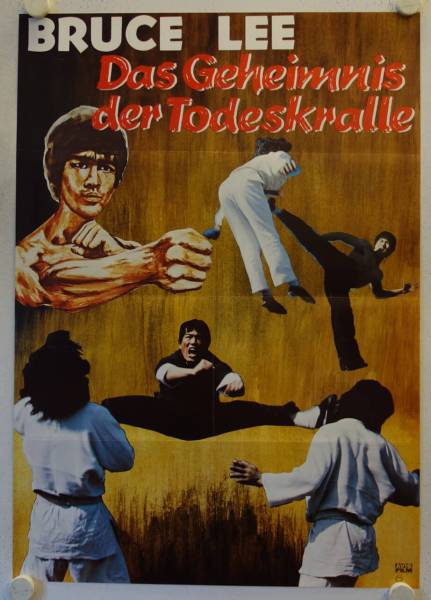 Bruce Lee - Das Geheimnis der Todeskralle originales deutsches Filmplakat